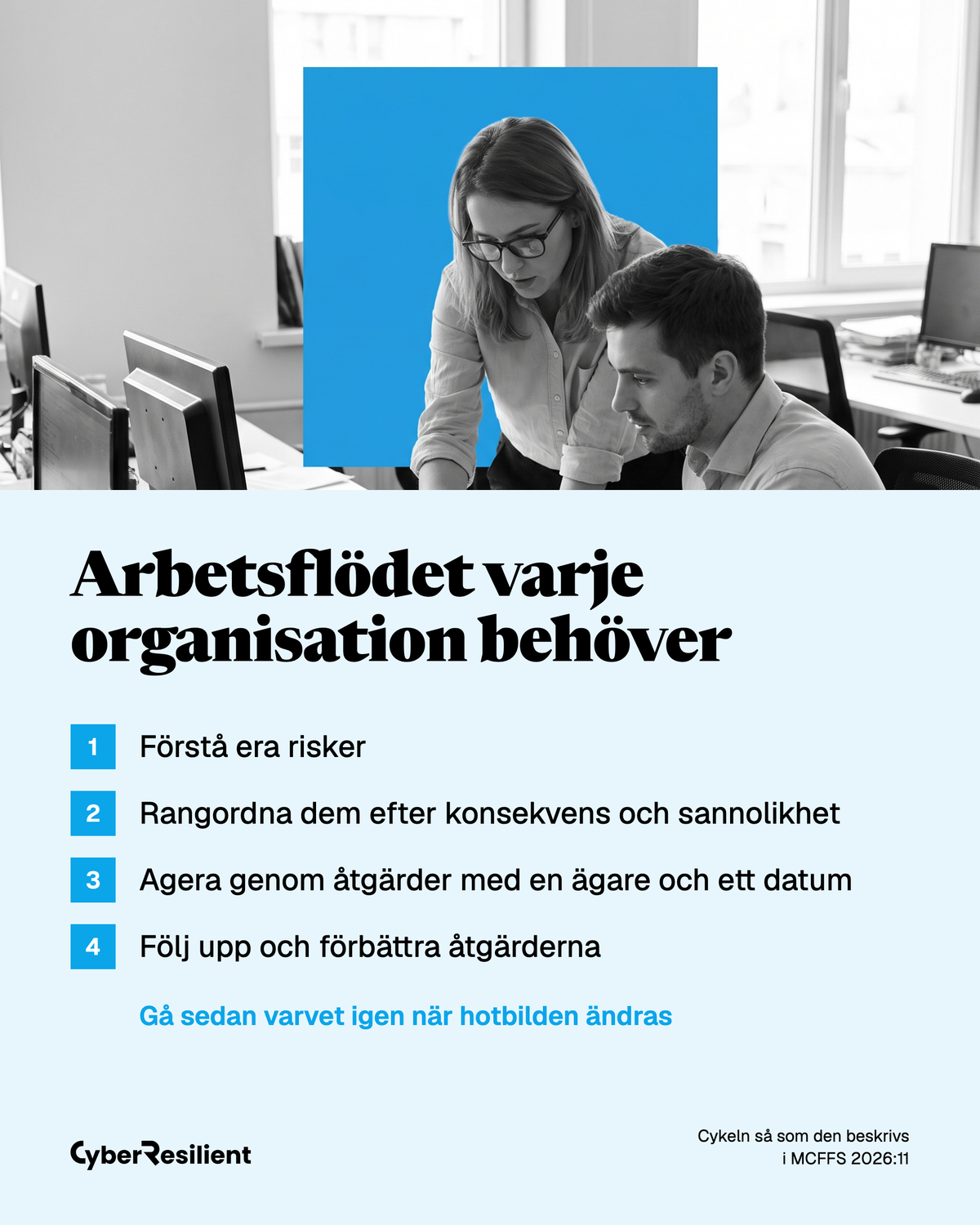 Arbetsflödet varje organisation behöver