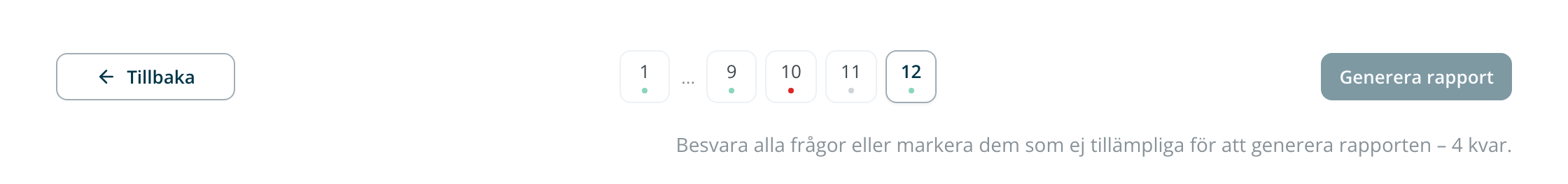 Den sista frågan, med rapporten fortfarande spärrad